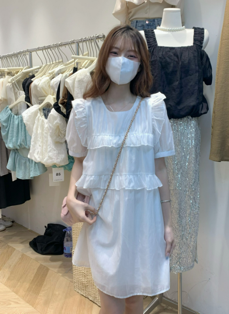 [as] sweet ear patch doll dress 9083\hjy