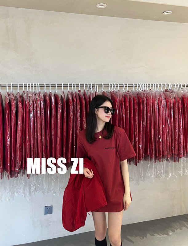 [miss Zi] casual and versatile short sleeve T-shirt 2618-2\zxl