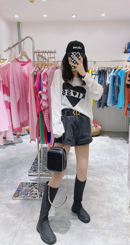 [mi+] love backless care machine fashion sweater 2198\ozq