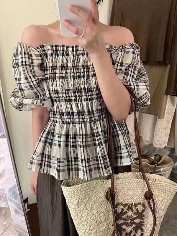[Duomi] Plaid casual shirt 256\zxl