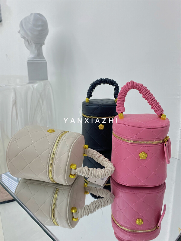 [words] niche design Korean bucket zipper handbag y17-2256\cyq