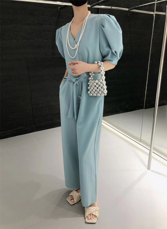 [rich rich] Korean loose and versatile Jumpsuit 9256\gyj