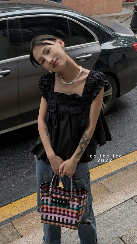 [ICC] Fang Linghan series gentle vest / sling (flowers cannot be removed) 8315\pcz