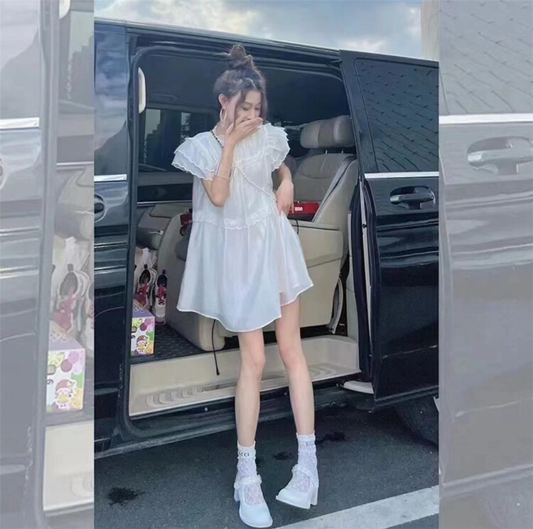 [Bingbing] sweet, gentle and thin dress 8321\j