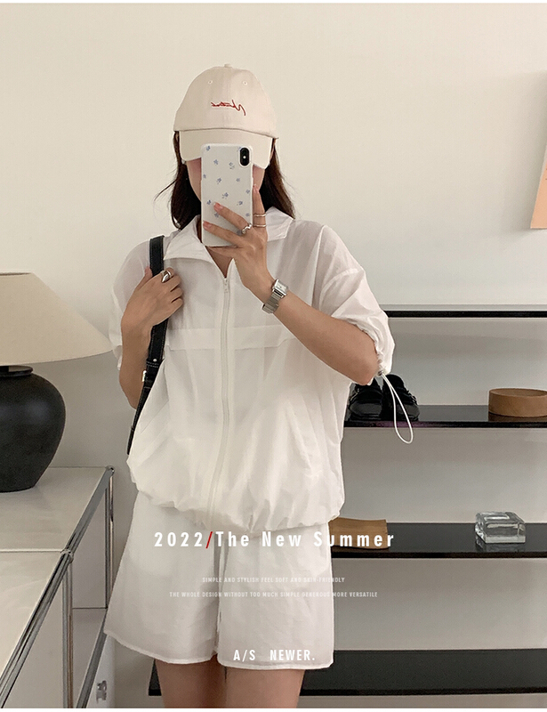 [the mind] loose and simple zipper shirt 60570\jhy