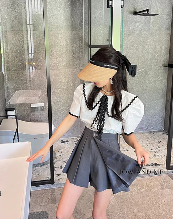 [how and me] Korean Academy style versatile suit 7118\lsl