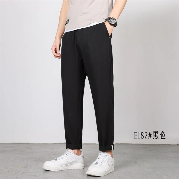 New year in early spring! [bangani] simple and versatile solid casual pants b182\zzl