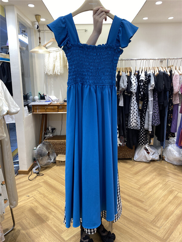 [most] Feifei sleeve lady net dress 97209\zjy