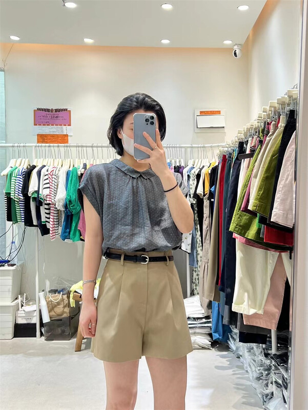 [jito jtengc] wave point Korean aging shirt jx2065\lsl