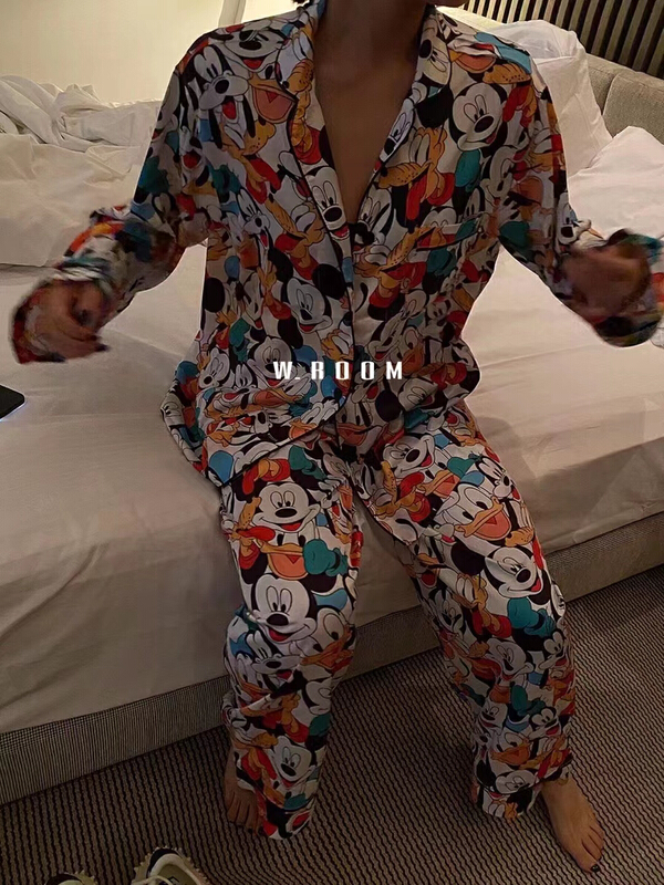 [w.room] casual Mickey pajamas + Mickey pajamas set 3621\zxl