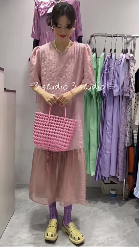 [3.studio] fresh, simple, loose and comfortable dress 22160\xyy
