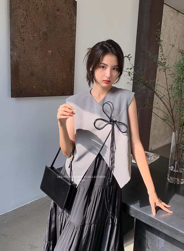[neihe] retro design, wearing vest 11591\jhy