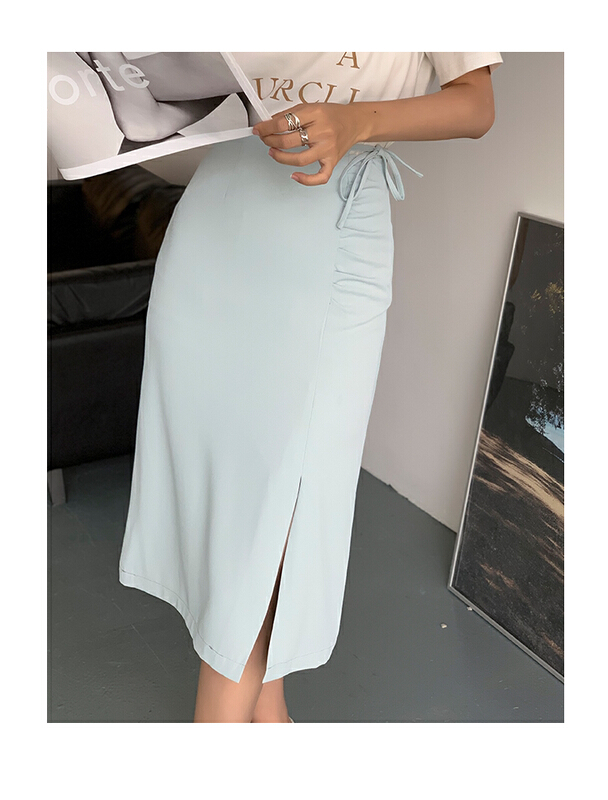 [context sense] temperament fold strap skirt mnc468\csx