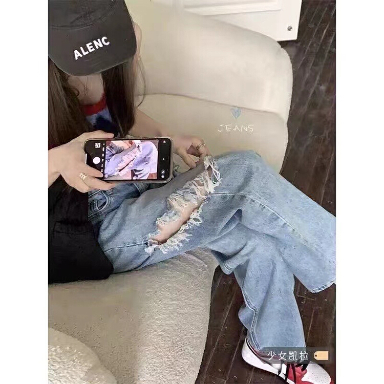 Original price 98.99! [okd] Korean slim versatile jeans 8051\zxl