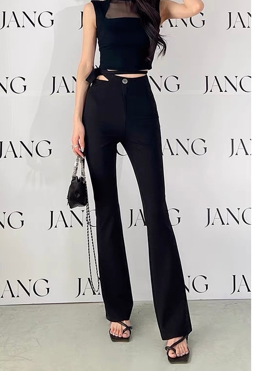 [fox] simple slim bandage casual pants 5317\wtt