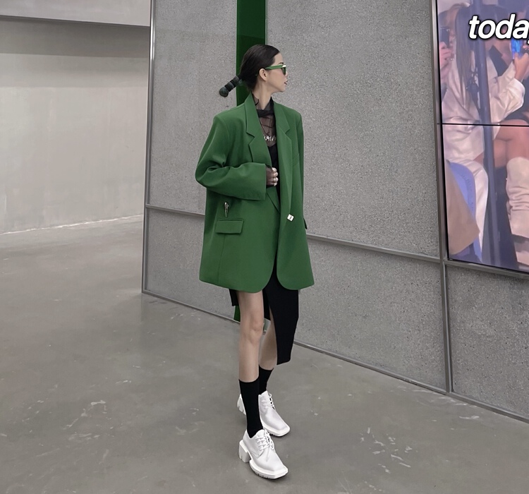 Cxdhh/ new year in early spring! [ly1964] Korean fashion lace up suit ys1-xc8-2806\xj