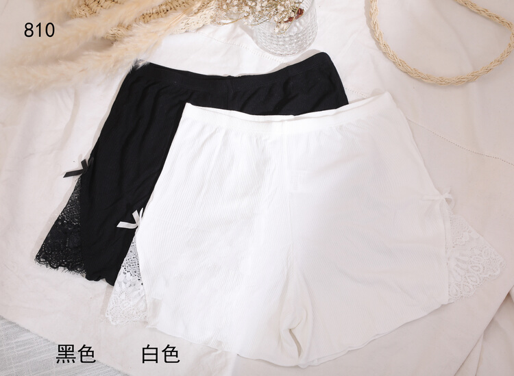 [original three element clothes] thread lace bottomed safety pants underpants 810