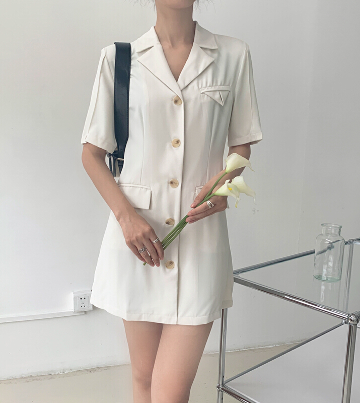 [context sense] temperament suit commuter dress tts781\csx
