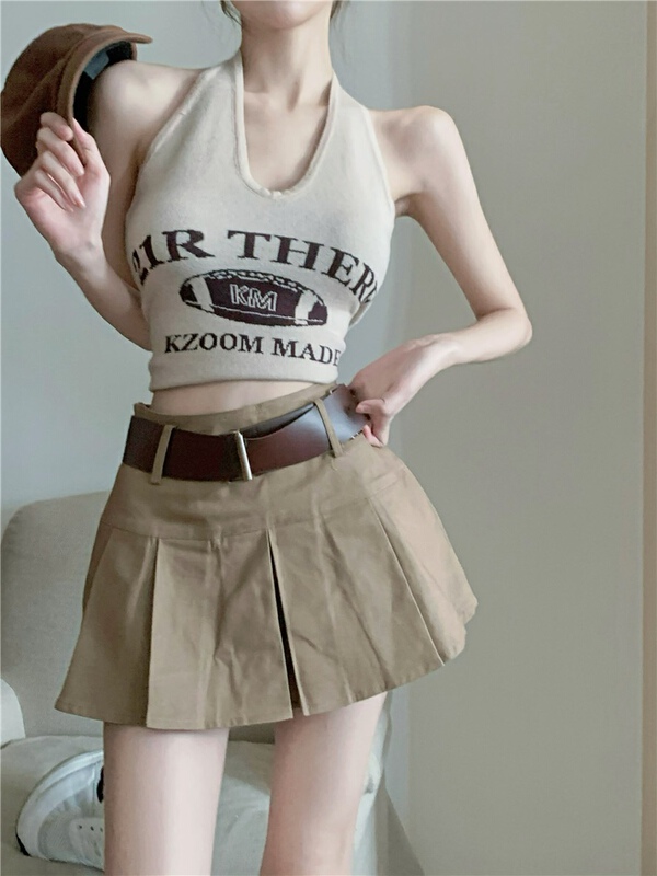 [fox] sleeveless Halter vest / sling 1889\wtt