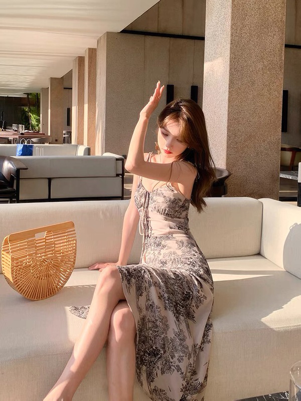 [fox] sleeveless crimp dress 8823\wtt