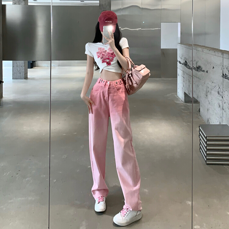 [a+] straight style gradient jeans 8878-1\1\wpl