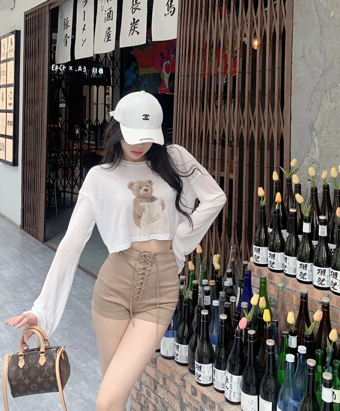 [colorfui] Hot bandage side zipper casual shorts 6552# JJ