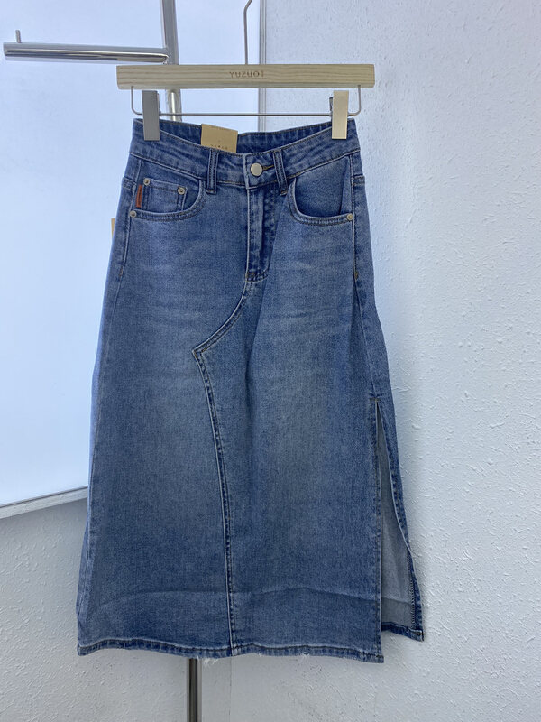 [okd] Korean denim split skirt 52576 \zxl