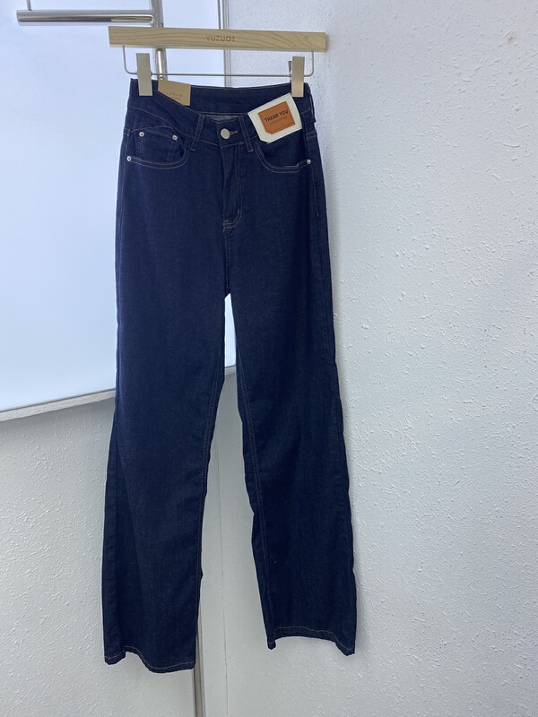 [okd] Korean fashion floor sweeping jeans 52665-00\zxl