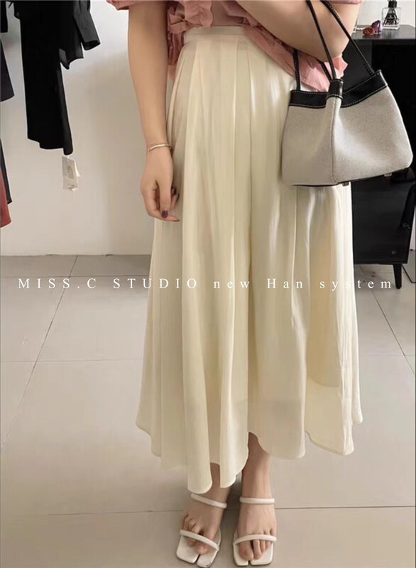 [miss.c studio] soft aging French skirt 1006\zxx