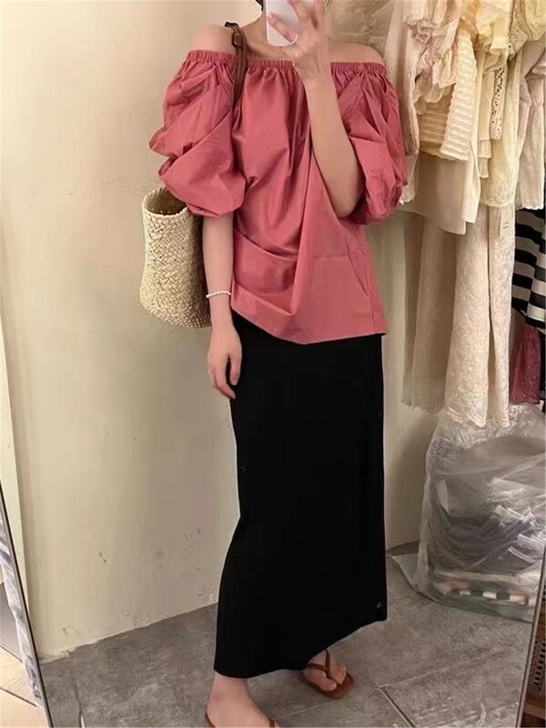 [miss.c studio] high waist simple slim skirt 1007\zxx