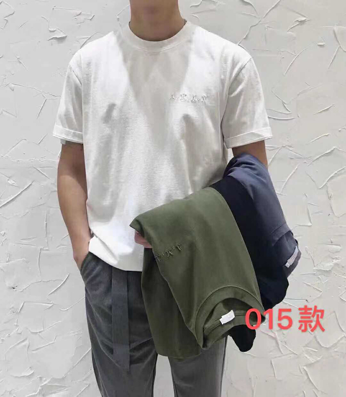 [Han style] round neck loose and versatile short sleeve T-shirt 015\zzl