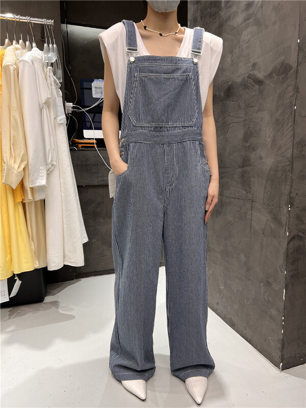[tomorrow] leisure simple loose comfortable versatile strap pants 659\ozq