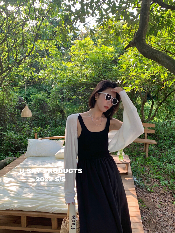 [u say] versatile sunscreen shawl sweater (only selling knitwear) 66157\jhy