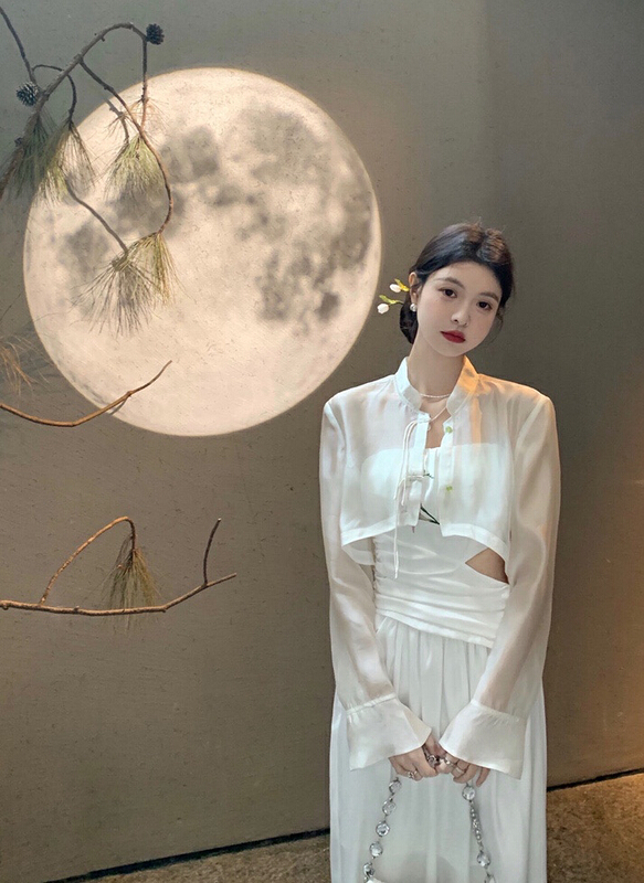 [w design] new Chinese national style long sleeve sunscreen shirt 36361\wpl