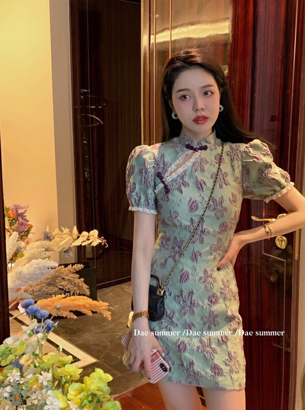 [w design] national style retro heavy industry Jacquard Dress 41941\wpl