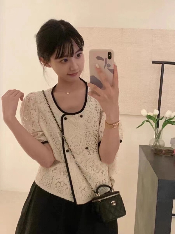 [baby] Korean color matching double breasted shirt 8690\wtt