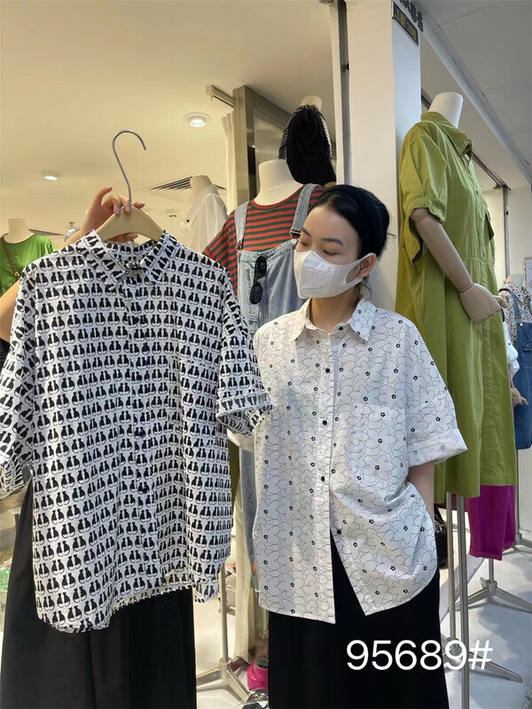 [Mujia] loose and versatile fashion shirt 95689\l