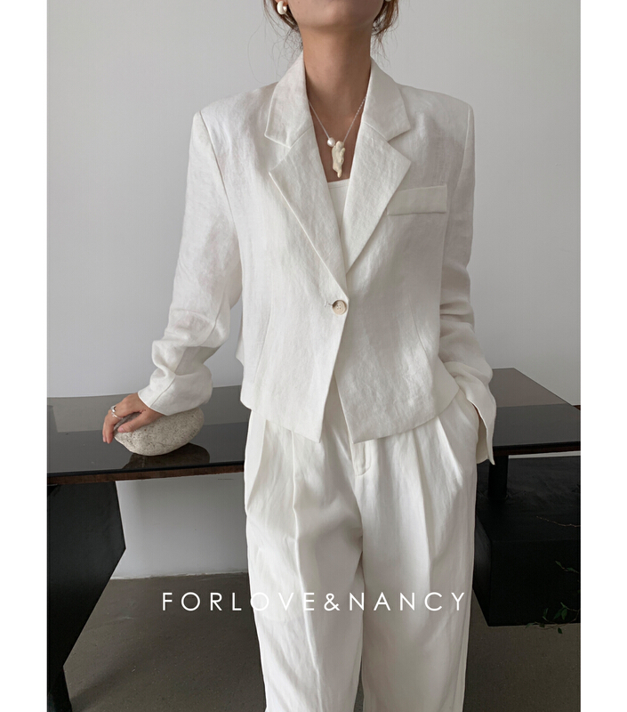 [forlove&nancy] temperament versatile one button suit na2qba019n\cqw