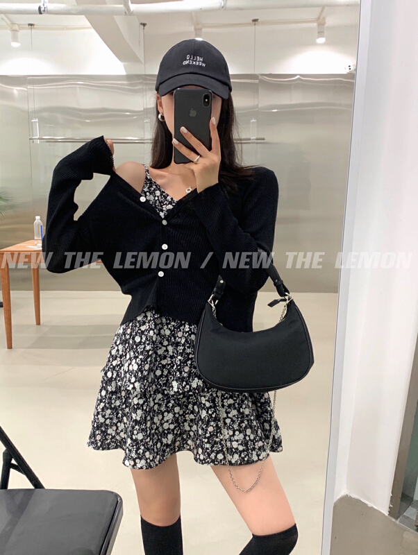 [lemon green tea] Korean style simple sun protection knitted cardigan ldd-003