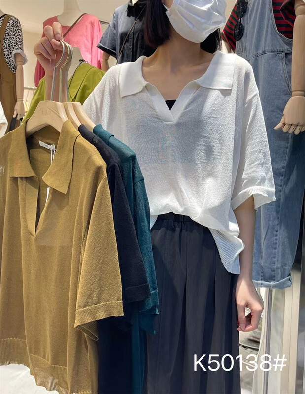 [Mujia Mujia] slim comfortable sunscreen shirt with Pullover (only selling tops) k50138\l