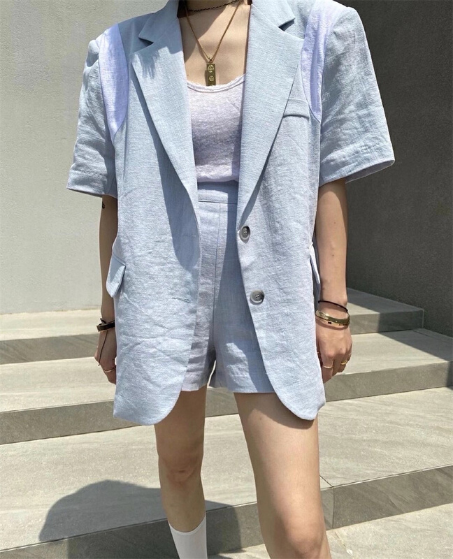 Original price 179.00! In early summer! [June 6th] loose fitting suit + casual pants suit 8969\wpl