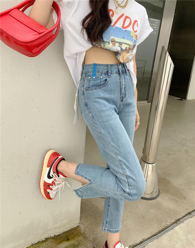 [M8 denim] design sense Vintage skinny jeans 52358\lsl