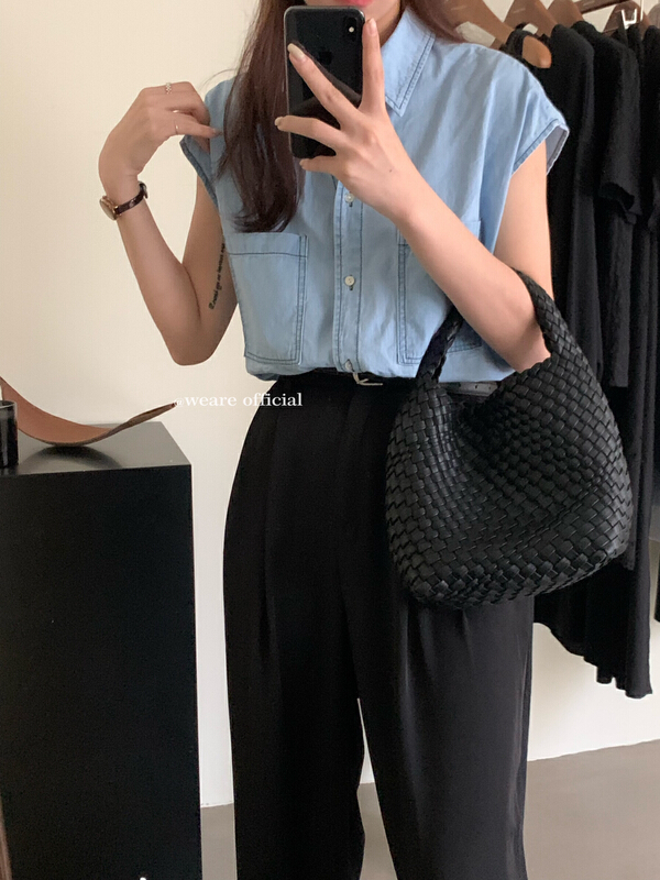 [we are] versatile fashion denim shirt 10187\zjy