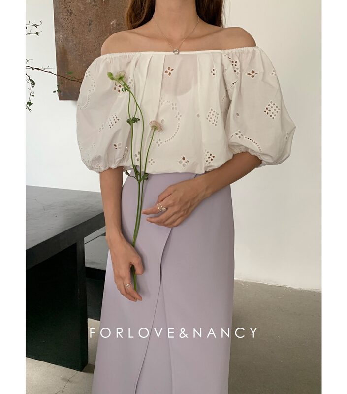 [forlove&nancy] gentle temperament clean color shirt nb2xb4445n\cqw