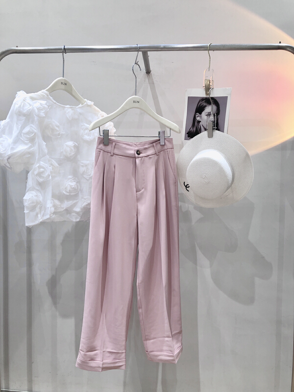 [sun] fashionable Korean slim fitting pants kz9065\lwy