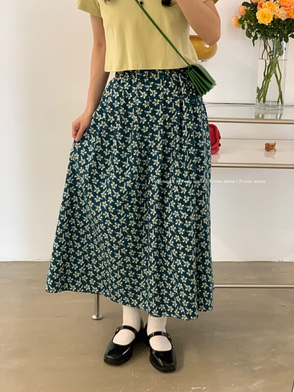 Original price 55.67! [from Anna] Korean print skirt 2025\lsw