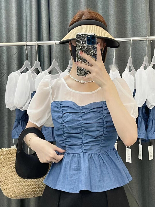 [Fai] stitching fashion shirt 8832\gyj
