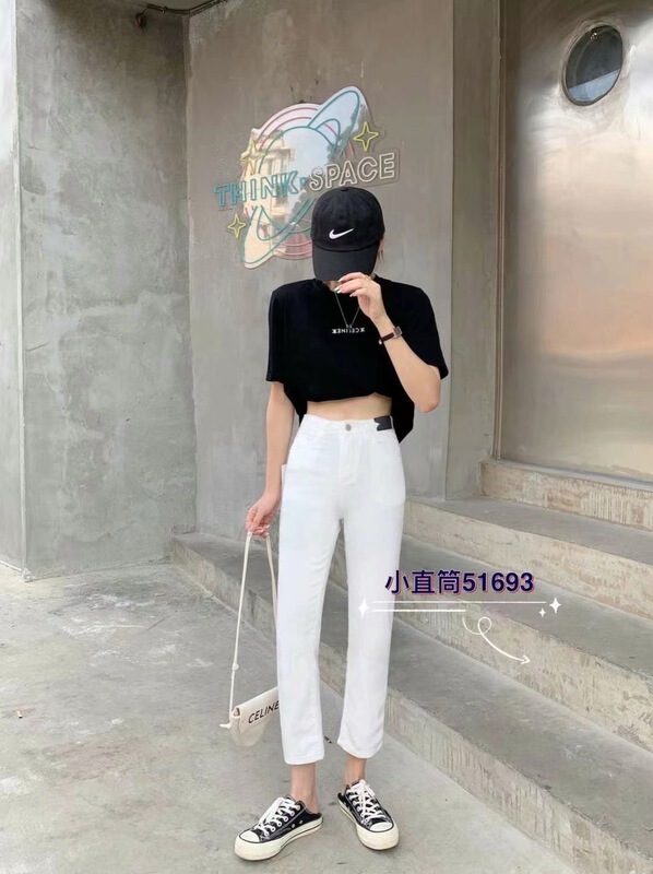 Original price 87.98! [M8 denim] label fashion skinny jeans jly51693\lsl