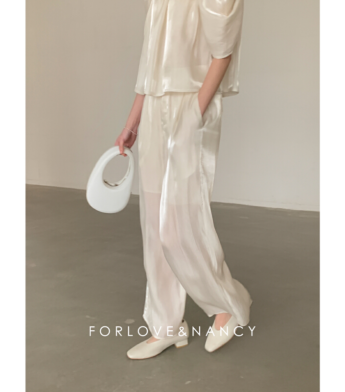 [forlove&nancy] simple and versatile lightweight slacks lb2kc5228n\cqw