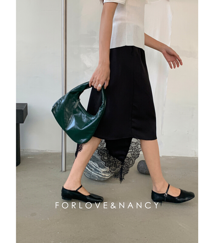 [forlove&nancy] irregular skirt fashion versatile skirt 86156b4\cqw